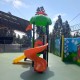 Estación de juego Plaza primera infancia ciclo Libélula Toboganes Espiral Doble y Simple fanheu