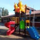 Estación de juego modular pre basica escolar primera infancia Caracol Doble Tobogán Calidad