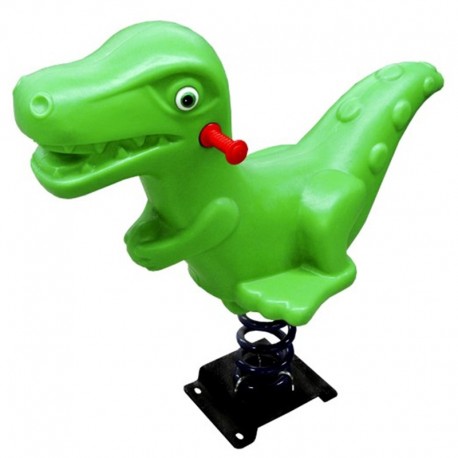 Juego Resorte Infantil Dinosaurio Individual