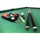 Mesa Poolina Deluxe con retorno automático de bolas y accesorios lobosport pool billar billiard casa domicilio residencial