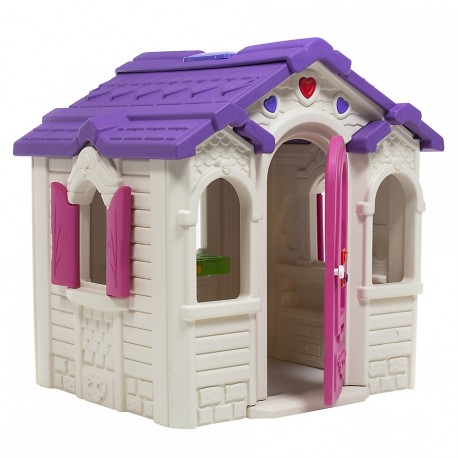 Casa de juegos muñecas playhouse corazones II princesas niñas chocolate