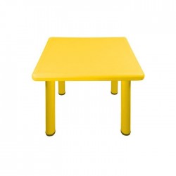 Mesa cuadrada Amarilla