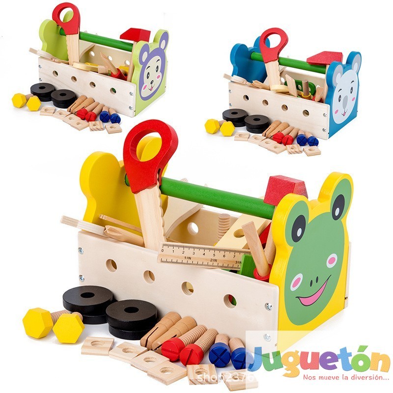 Juego de herramientas para niños de 3, 4, 5 años, caja de herramientas para  niños, juguetes para niños de 3 a 6 años, juguetes de herramientas para