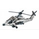 Kit Lego Mecano Helicóptero Apache Militar Armar Metal 311pc