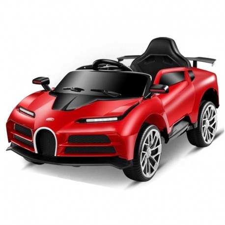 Bugatti Cinquecento Rojo Auto a Batería con Control Parental