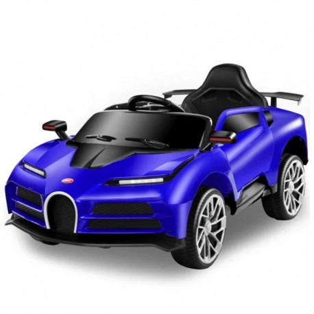 Bugatti Cinquecento Azul  Auto a Batería con Control Parental