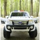 Ford Ranger Camioneta Policial Blanco Auto A Batería Control Remoto Parental