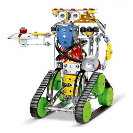 Robot Oruga 3d Mekano Lego Metal Armaar Construcción 262 Pcs