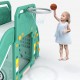 Mini Autobús Resbalín Tobogan Plástico con Aro basquetbol ludik